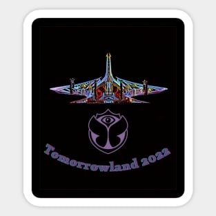 Tomorrowland 2022 - Mainstage - Camelcade Effect Sticker